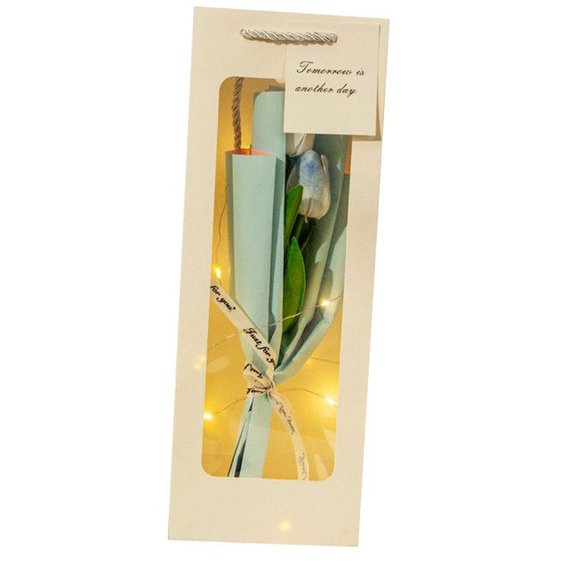 Flores de tulipanes artificiales, tulipanes artificiales de PU, decoración bonita de primavera, decoración del hogar DIY para regalos del Día de