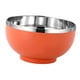 thumbnail image 5 of Tazón de ramen Tazón para hornear ensalada Tazón de cereales de acero inoxidable Tazón ligero para mezclar Naranja, 5 of 9