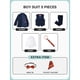thumbnail image 2 of Suit Marvelous World azul marino talla 5 para niños, 2 of 7