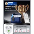 thumbnail image 2 of Comvin for Apple AirPods Pro 3 Case Cover, Magnetic Automatic Secure Lock with Phone Stand & Cleaning Kit, Full Shockproof Case for Airpods Pro 3rd Generation 2025 Compatible with Magsafe, 2 of 8