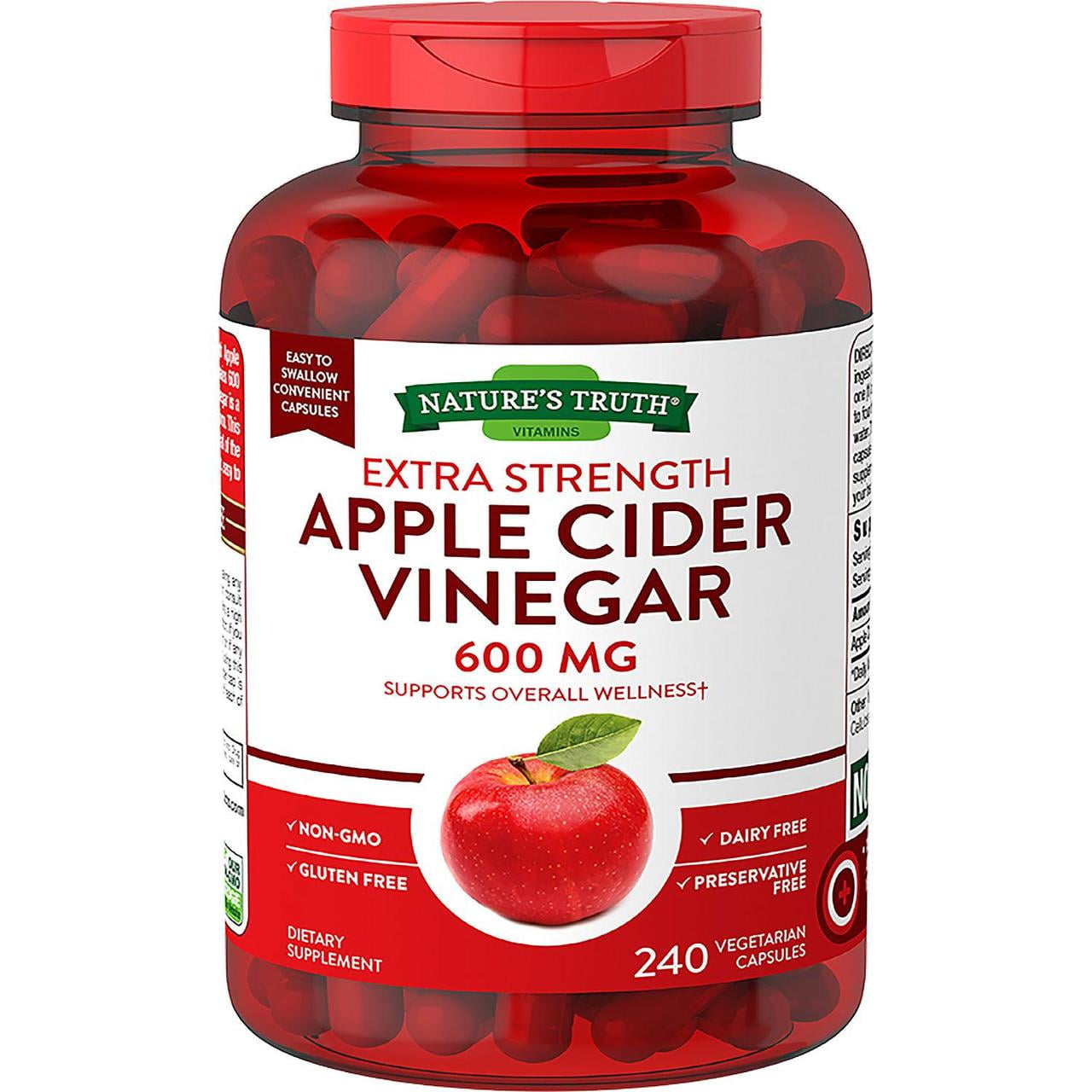 Nature's Truth Apple Cider Vinegar (240 Ct.)