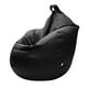 thumbnail image 2 of Sillón Puff Oval Jumbo Lunics Negro 120kg Puff Oval XL NG, 2 of 3