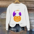 thumbnail image 4 of Heisall Womens Sweatshirts Long Sleeve Round Neck Loose Casual Halloween Print No Hood Autumn Winter 2025 New Arrival Fashion Sweatshirts, 4 of 6