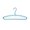 Blue#637, variant on Multifunctional Clothes Hanger with Eleven Holes Space Saving Wardrobe Storage Organizer for Dormitory Bedroom Home Closet Clothes Drying Rack