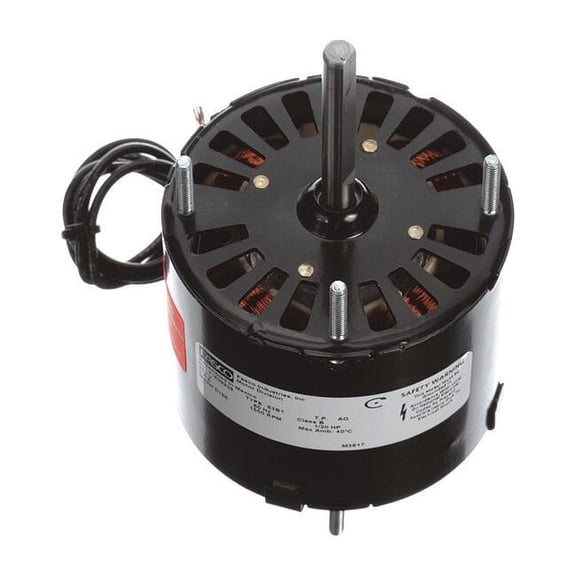 Fasco HVAC Motor,1/20 HP,1550 rpm,460V,3.3 D186