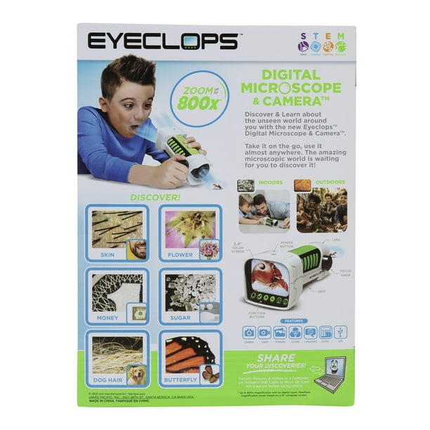 Eyeclops Digital Microscope for Montessori School with SD Card
