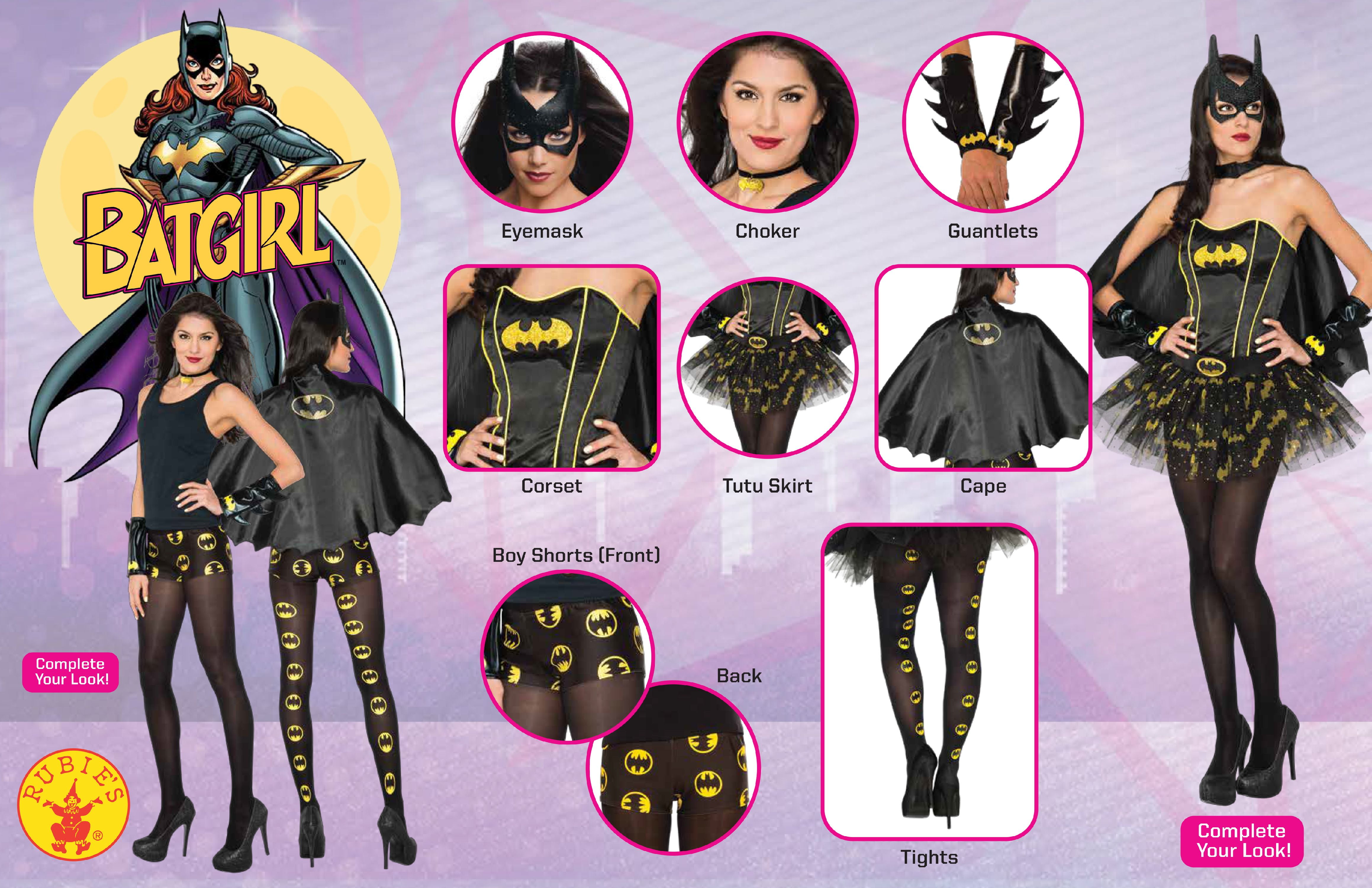 Batgirl Mix and Match Accessories