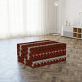 thumbnail image 3 of African Foldable Mattress, Wildlife Animal Skin, 74.8" x 35.4", Red and Brown, by Ambesonne, 3 of 6
