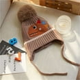 thumbnail image 2 of TAIAOJING Winter Hat for Kids Toddler Children Toddler Kids Baby Girls Boys Animal Dinosaur Soft Warm Knit Hat Kids Winter Hat With Cap, 2 of 3