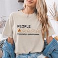 thumbnail image 4 of Jollimate People One Star Rating Shirt, Funny Introvert Graphic Tee, Sarcastic Gift for Women, 4 of 6