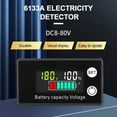 thumbnail image 4 of LCD Liquid Crystal 8-100V Voltmeter Battery Car Power Detection Digital Lithium Battery Capacity Display Module,C,1 * Battery Capacity Display Module, 4 of 8