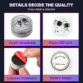 thumbnail image 5 of Automotive General Atmosphere Light Modification Interior Foot Light Car Wireless Atmosphere Light Colorful Remote Control parts, 5 of 5
