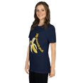 thumbnail image 3 of Banana Is My Favorite Fruit Short-Sleeve Unisex T-Shirt (Navy, 3XL), 3 of 4