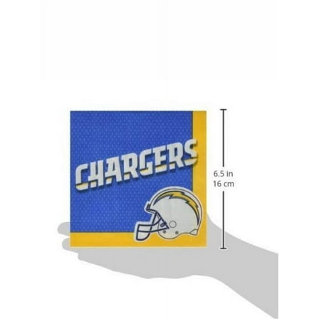 DesignWare San Diego Chargers NFL Luncheon Napkins