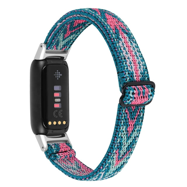 Nylon elastic Watch Band For Fitbit inspire 3 smartWatch adjustable Bracelet strap Wristband for fitbit luxe Bands Accessories 37 For Fitbit inspire 3