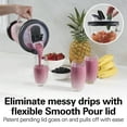 thumbnail image 5 of Hamilton Beach PowerBlend Duo Smoothie Blender for Kitchen, 52 oz Glass Jar & 20 oz. Personal Jar for Smoothies and Shakes, Black and Silver, 5 of 9