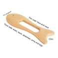 thumbnail image 3 of Wood Massage Tool, 2Pcs Light Portable Wooden Gua Sha Board  for Travel, 3 of 7