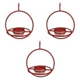 thumbnail image 1 of jesticaly 3 Pcs Dispositif d'Alimentation pour Colibris Plateforme Circulaire pour Se Reposer Rouge, 1 of 6