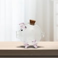 thumbnail image 5 of kowaku Glass Piggy Bank, Decorative Statue, Money Storage Bottle Canister, Ideal Birthday Gift for Kids, Beautiful Home Decor, Durable, Transparent, Practical, 5 of 10