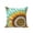 Green, variant on 1 Pack Outdoor Throw Pillow, Welcome Waterproof Pillow with Insert Included, Summer Sunflowers Bohemia Floral Rustic Brown Wood Decorative Accent Cushion Sofa Pillows for Patio Porch, 16 x 16 In
