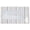 Aztec, variant on Ironing Mat/Pad (Large 48"x28") with 3mm Padding & Silicone Iron Rest for Steam Pressing on Tabletop or Bed - Heat Resistant, Portable, Quilting & Travel Blanket - Black Arrow