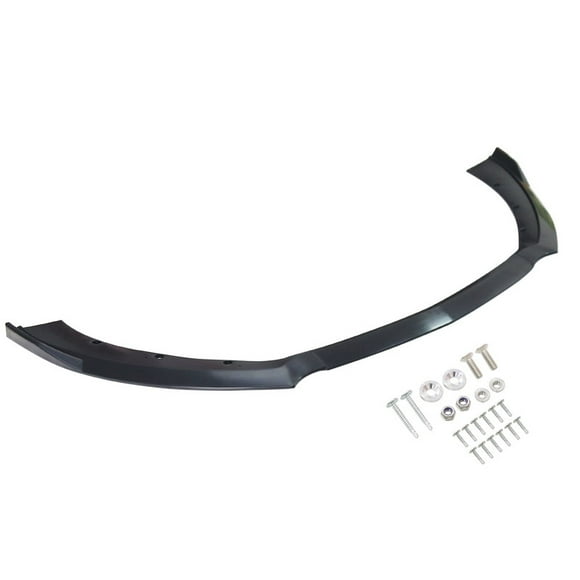 Hweilai 3 Pieces Car Front Bumper Canard Lip Splitter Body Shovels Bumper Lip Spoiler Replacement for Mustang 2015-2019