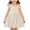 Beige, variant on BLTIBY Toddler Baby Girls Cotton Dresses Round Neck Lace Trim Sleeveless Dress Summer Beach Holiday Sundress Beige 0-1 Years