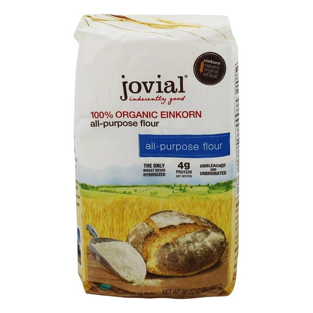 Jovial Einkorn AllPurpose Flour, 32 Oz, Pack Of 10