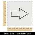 thumbnail image 2 of Arrow Outline DIY Cookie Wall Craft Stencil - 7.0 Inch, 2 of 5