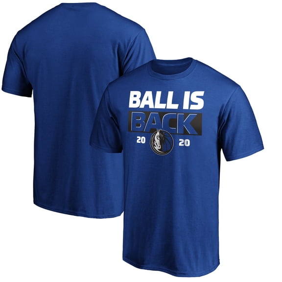 Men's Royal Dallas Mavericks Ball Is Back T-Shirt