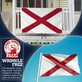 thumbnail image 5 of Anley Rip-Proof Double Sided 3-Ply Alabama State Flag 3x5 Foot - Alabama AL Flags, 5 of 8