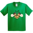 thumbnail image 3 of Inktastic Valentine's Day Bumble Bees Youth T-Shirt, 3 of 5