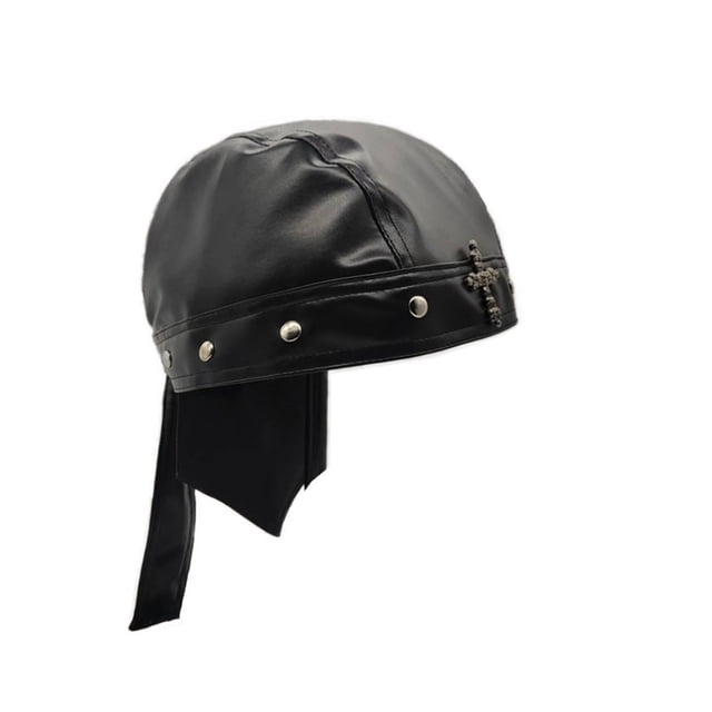 Gothic Beret with Lace-Up Closure for Versatile Fashion Accessory in All Seasons Headwear for Roles and Everyday Style
