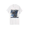 thumbnail image 1 of Men'S Y2K Retro Graphic T-Shirt - "BRaND STaR" Skull Design, Loose Fit Short Sleeve Tee for Streetwear & Casual Wear, Cotton Blend, Crew Neck, all-Season Comfort, Vintage T Shirts, 1 of 6