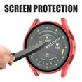 thumbnail image 4 of Boîtier en Verre Trempé avec Cadre PC, Boîtier en Verre Trempé avec Cadre PC Antichoc, Housses de Protection pour Montre Intelligente, Boîtier en Verre pour Galaxy Watch Robuste et Résistant, 4 of 8
