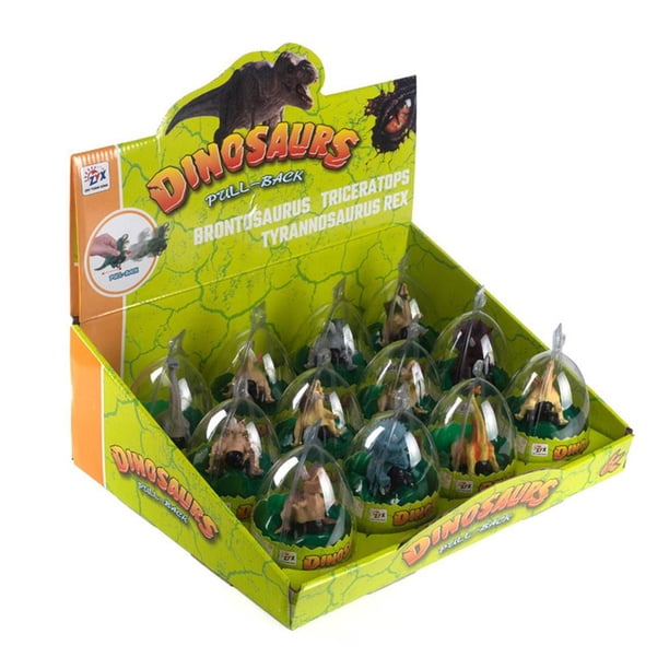 De Dinosaurios Que Tiran Hacia Atrás De Los Coches Con Huevos Huevos De Pascua Rellenos Creativos Con Juguetes Para La Cesta De Pascua Rellenos Favores De Fiesta12 Piezas 2 Piezas Minnieouse FN005687-00