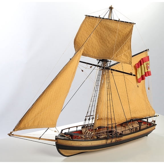 Disar's Atrevida Lancha Canonera Ship Kit