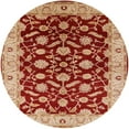 thumbnail image 1 of Ahgly Company Machine Washable Indoor Round Industrial Modern Sandy Brown Area Rugs, 6' Round, 1 of 7