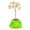 D, variant on KGJQ Small Faux Crystals Tree Mini Money Tree with Cartoon Animal Pot Handmade Copper Wire Feng Shui Ornament for Home Office Desktop