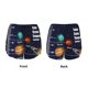 thumbnail image 3 of Balery Solar System Pantalones cortos deportivos para mujer con forro y dos bolsillos, elásticos, para entrenamiento, gimnasio, yoga-XX-Large, 3 of 7