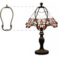 thumbnail image 5 of FrostHike 2 Set 7 Inch Lamp Harp Holder Rustic Black Detachable Harp for Table and Floor Lamps, 5 of 5