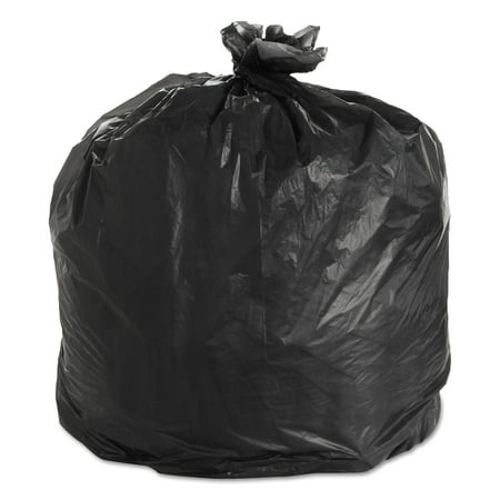 High-Density Can Liners, 33 X 40, 33-Gal, 22 Mic, Black, 25/roll, 6/ct - Quantity in Case 150 EACH