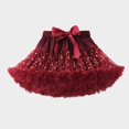 thumbnail image 2 of MEZZALL Kids Fashion Solid Color Bow Star Tutu Dress Girl's Tutu Dress Cozy, 12-24 Months, 2 of 4