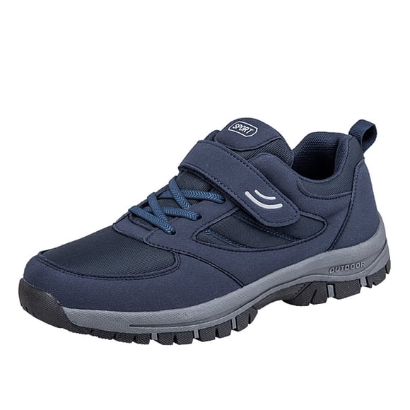 WEAIXIMIUNG Mens Dress Sneakers Black Wide Width Mens Couple Shoes Casual Shoes Lace Up Breathable Fashion Flat Casual Shoes Walking Sneakers