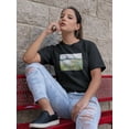 thumbnail image 2 of Lle Aux Fleurs Near Vetheuil T-Shirt Women -Claude O. Monet Designs, Female 4X-Large, 2 of 4