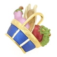 thumbnail image 2 of Fall Harvest Basket Brooch, 2 of 4