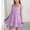 Purple, variant on ATOGUTA Girl Summer Dress Red Sleeveless Ruffle Flowy Summer Casual Beach Hawaiian Vacation Dresses 5T-15