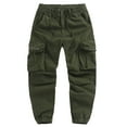 thumbnail image 2 of Kakii Men's Outdoor Hiking Pants Ripstop Wild Cargo Pants Army Camo Casual Work Pants with Pockets, 2 of 6