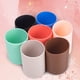thumbnail image 2 of Straight Thicken Cup Sleeve Heat-resistant Non-slip Water Glass Cover Reusable Silicon Bottle Sleeves (Random Color), 2 of 5