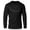 Black On Black, variant on GYMISH LIFT O'Clock Lightweight Long Sleeve Hooded T-Shirt for Men – Funny Gym Hoodie, Workout Shirt for Lifters & Fitness Enthusiasts